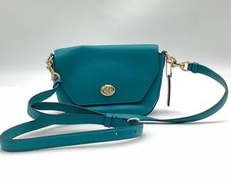 Coach Karlee Teal Crossbody