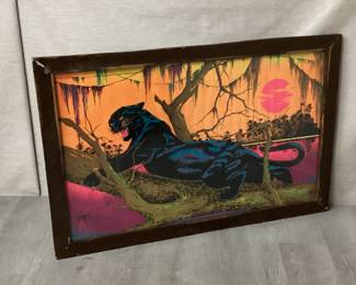 1975 Jungle Cat Silkscreen Poster