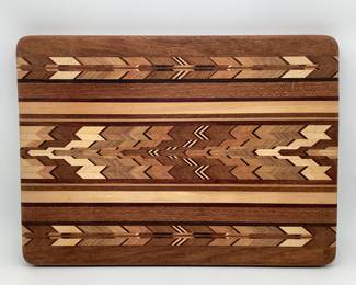 Chevron Butcher's Block