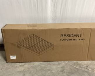 Resident Platform King Bed NEW