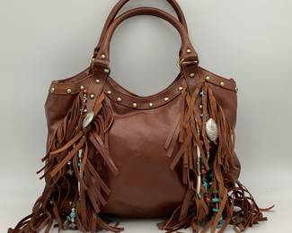 Raj Leather Boho Bag