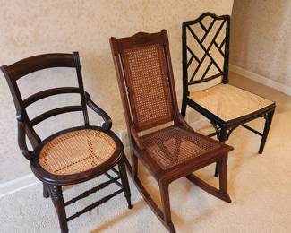 Unique collection of chairs