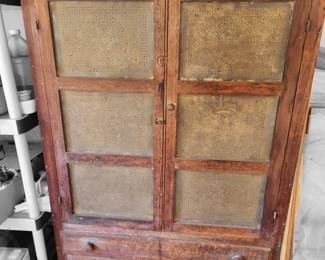 Pie safe w original tin