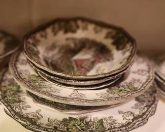 Johnson Bros Friendly Village set. Large collection 