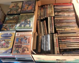 Lots of dvds