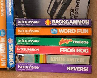 Intellivision Home Game Console Games 