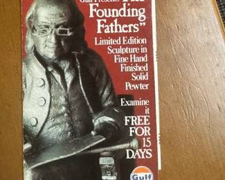 Founding Fathers Pewter