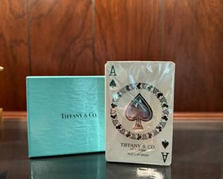 Tiffany & Co playing cards. Made in Spain - rare print run.