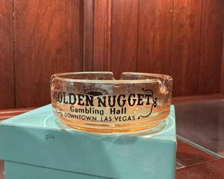 Vintage Golden Nugget Ashtray