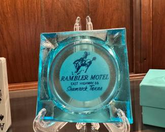 Rambler Motel ashtray.