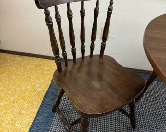 Spindle back chair
