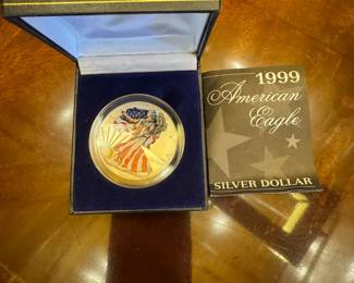 1999 American Eagle Silver Dollar