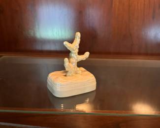 Belleek Irish porcelain.