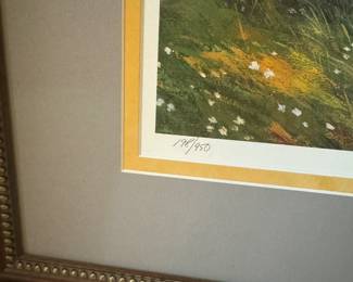 Dale Gallon 'Spring Fire' Signed Limited Edition.