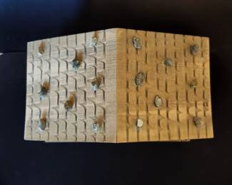 Vintage German chalet music box. Works!