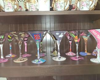 Collection of Lolita Martini Glasses