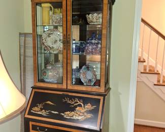Vintage Chinoiserie Secretary