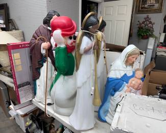 Blow Mold Christmas Yard Deco