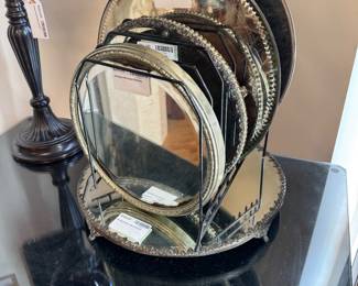 Victorian mirrored plateaus