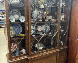 Stunning Mahogany Breakfront