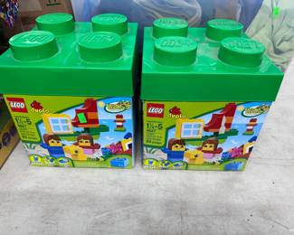Lego Boxes with Legos