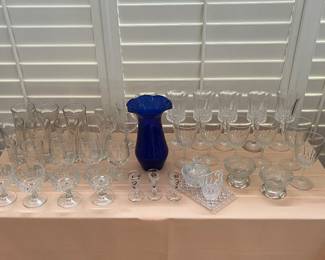 Lots of glass pieces 