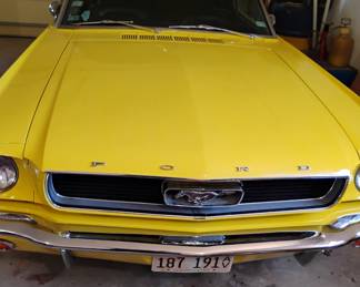 1966 MUSTANG CONVERTIBLE $34,000