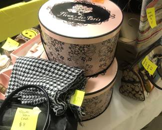 Famous Fleur de Paris hat boxes from New Orleans