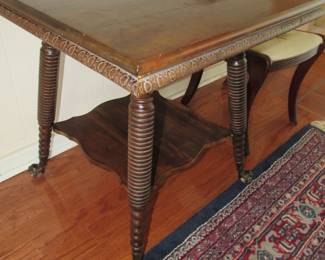 Ball & claw parlor table