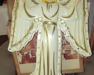 Vintage Empire 33" lighted angel