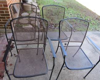 Wrought iron chairs