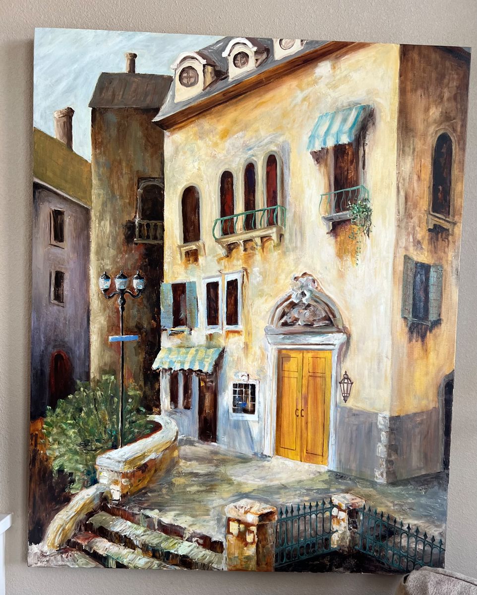 Painting by Hazel Sweeney