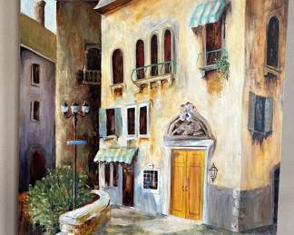 Painting by Hazel Sweeney