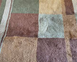 multi color block rug