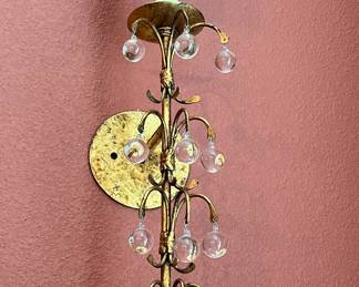 Julie Neill "Claudia Leaf" Copper Pair Sconces