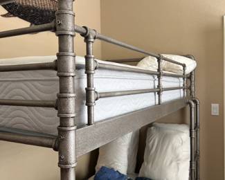 Restoration Hardware steel pipe bunk beds,
Mattresses SOLD