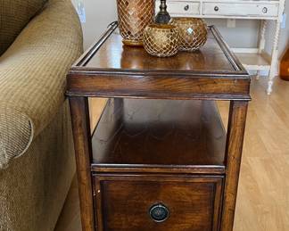 Wooden end table