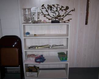 WHITE SHELF & MISC.
