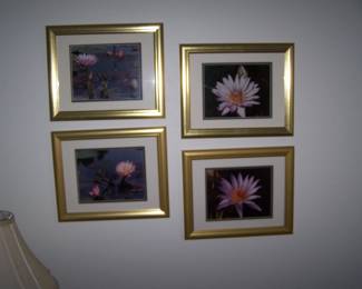 SET OF FLOWER PRINTS