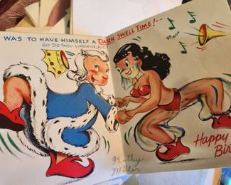 Many Vintage Greeting Cards 