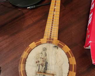 This is a find! Early 19th Century. Oscar Schmidt 'Block Rim' Banjo Ukulele! Sounds pretty good. 