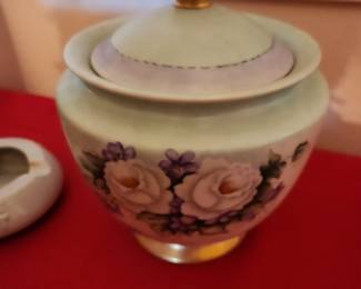 Vintage Handpainted Porcelain Bowl. 