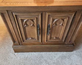 Two Vintage Thomasville 70's Cabinets.  