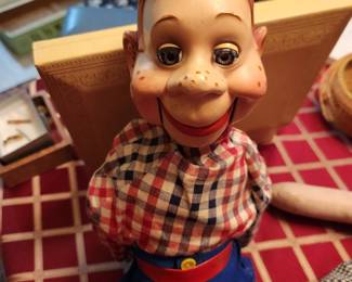 Howdy Doody Doll with Moveable mouth and eyes. 