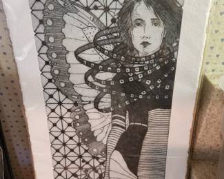 Signed and numbered by Artist! Guadalupe Palacios - 'Utopia'. 2016. 