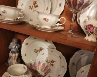 A set of Dishes - Vintage 