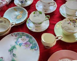 Lots of Tea Cups and Sets. 