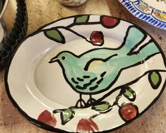 Handpainted Serving Plate 