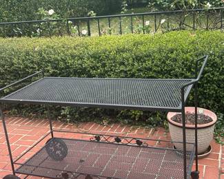 Wrought Iron Tea Cart!