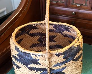 Authentic CHOCTAW INDIAN basket!